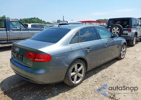 2012 Audi A4 2.0T Premium из США, поврежденный, VIN WAUFFAFL6CA115360